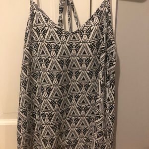 Abercrombie and Fitch Black and white Tank top